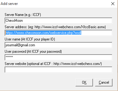 XEC Tool server configuration